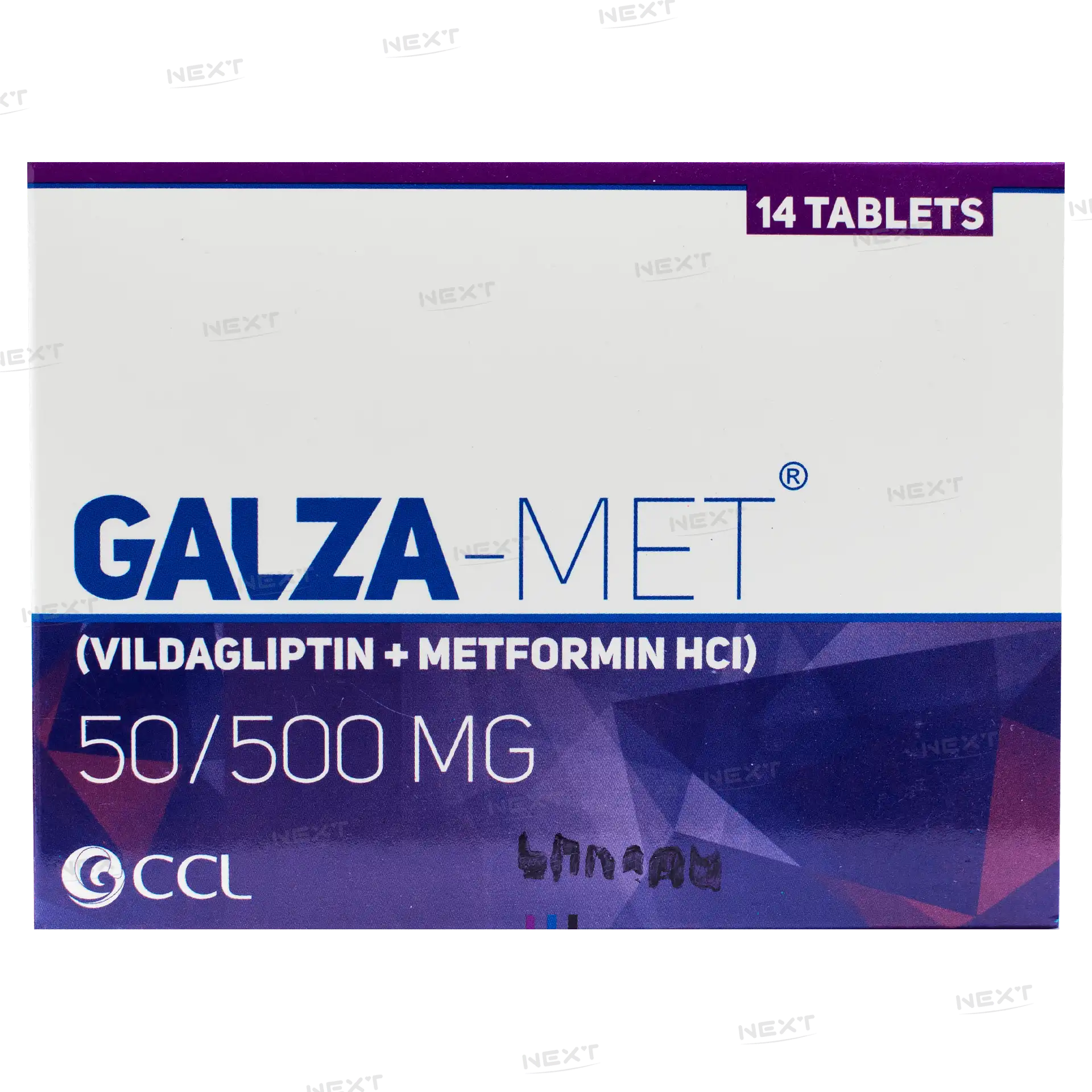 Galza Tablet Tablets 50/500mg